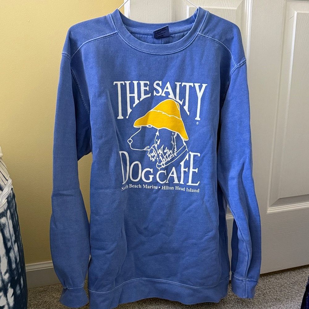 Comfort Colors Blue Graphic Sweatshirt